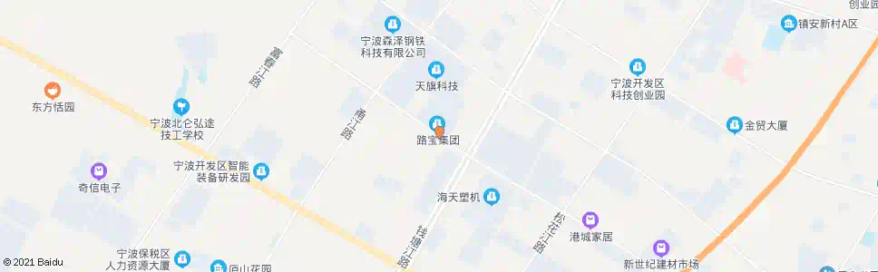 宁波黄山路南海路口_公交站地图_宁波公交_妙搜公交查询2025