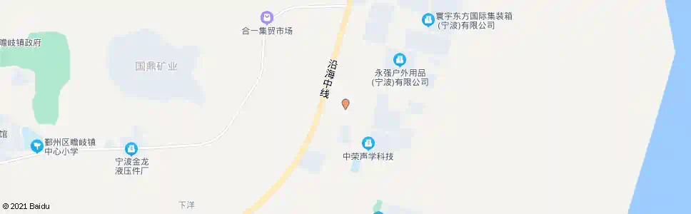 宁波东部污水厂_公交站地图_宁波公交_妙搜公交查询2025