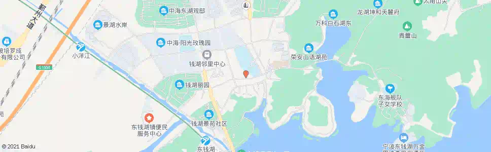 宁波东钱湖镇政府_公交站地图_宁波公交_妙搜公交查询2025