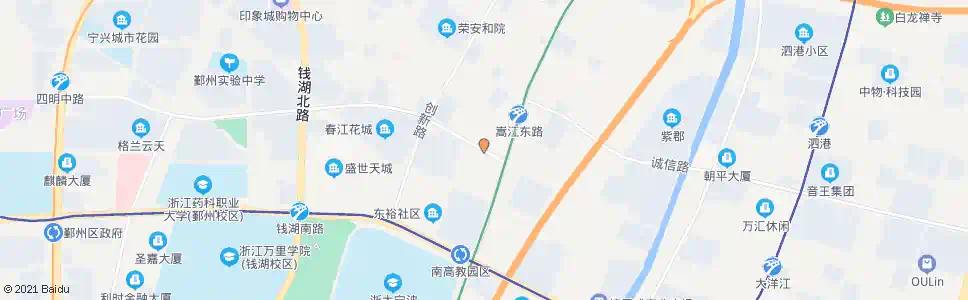 宁波四明路沧海路口_公交站地图_宁波公交_妙搜公交查询2025