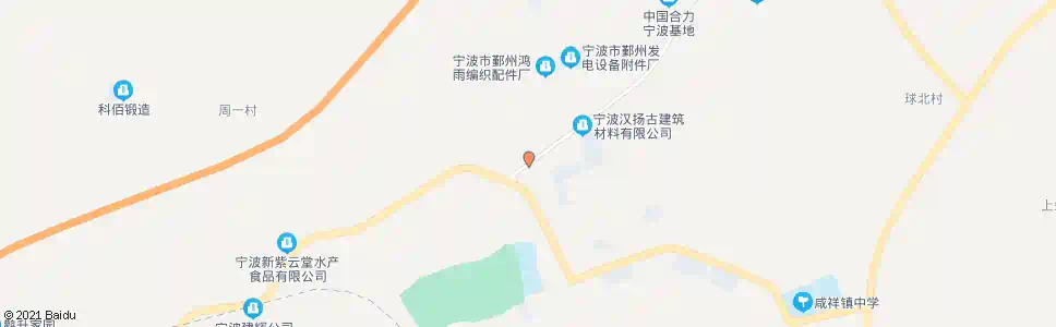 宁波钱湖西路215省道口_公交站地图_宁波公交_妙搜公交查询2025