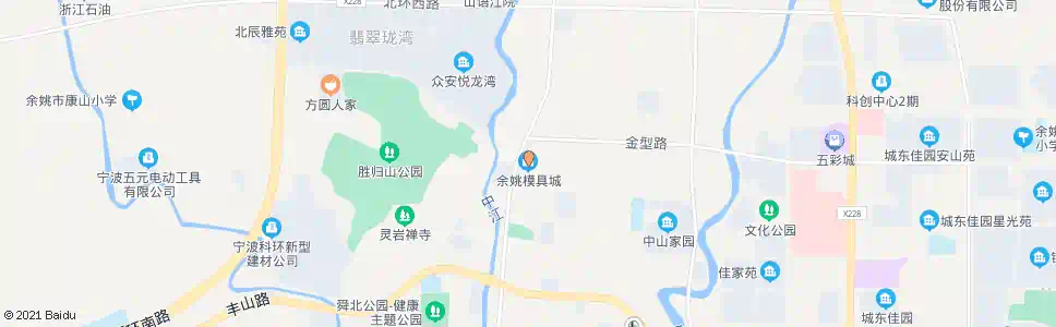 宁波余姚模具城_公交站地图_宁波公交_妙搜公交查询2025