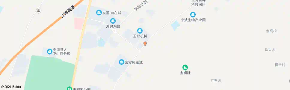 宁波妙峰路东_公交站地图_宁波公交_妙搜公交查询2025