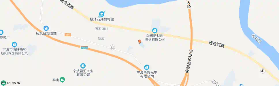 宁波岐山路_公交站地图_宁波公交_妙搜公交查询2025