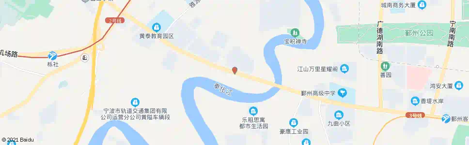 宁波鄞州大桥西_公交站地图_宁波公交_妙搜公交查询2025
