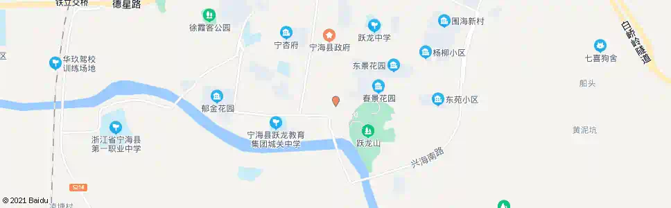 宁波跃龙山公园_公交站地图_宁波公交_妙搜公交查询2025