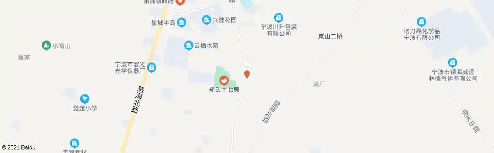 宁波北大路_公交站地图_宁波公交_妙搜公交查询2025