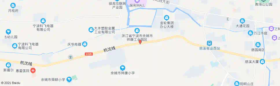 宁波洋山北_公交站地图_宁波公交_妙搜公交查询2025