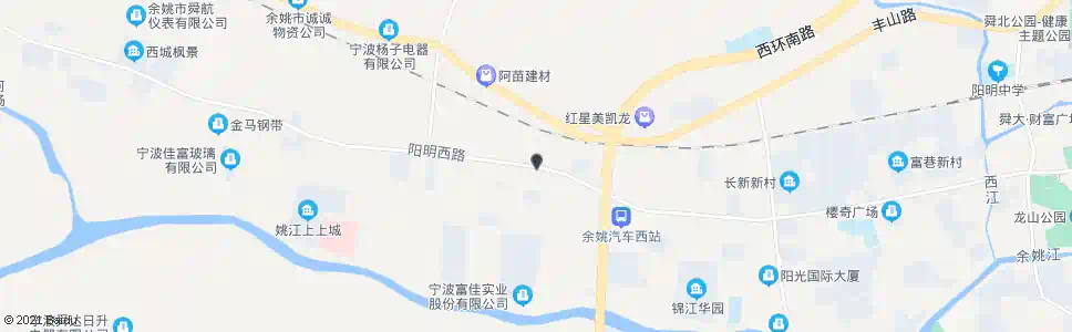 宁波东西杨巷_公交站地图_宁波公交_妙搜公交查询2025