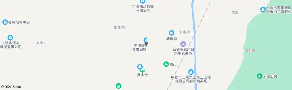 宁波孙家庄_公交站地图_宁波公交_妙搜公交查询2025