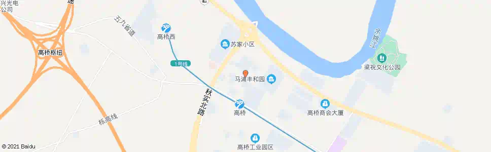 宁波公交高桥站_公交站地图_宁波公交_妙搜公交查询2025