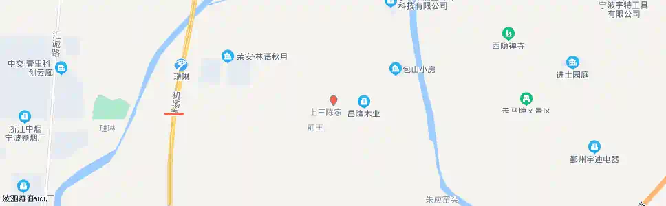宁波陈家村(奉化)_公交站地图_宁波公交_妙搜公交查询2025