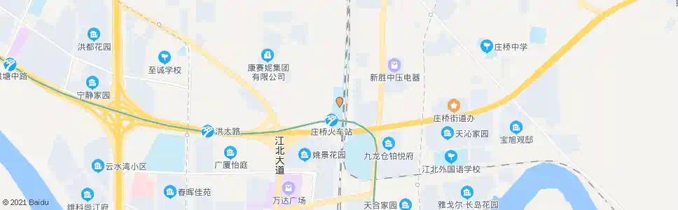 宁波庄桥_公交站地图_宁波公交_妙搜公交查询2025