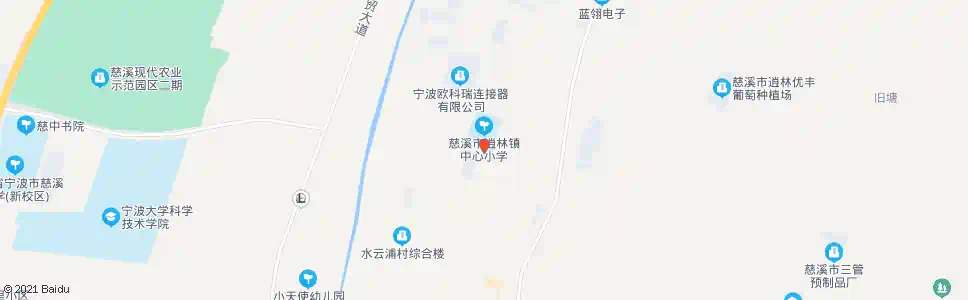 宁波逍林中心小学_公交站地图_宁波公交_妙搜公交查询2025