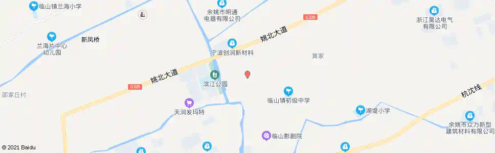 宁波临山北_公交站地图_宁波公交_妙搜公交查询2025
