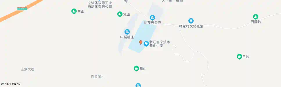 宁波奉化新凉亭_公交站地图_宁波公交_妙搜公交查询2025