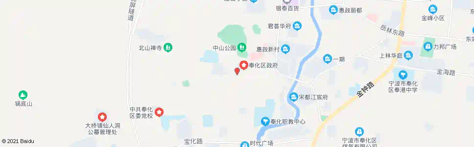 宁波锦屏小学_公交站地图_宁波公交_妙搜公交查询2025