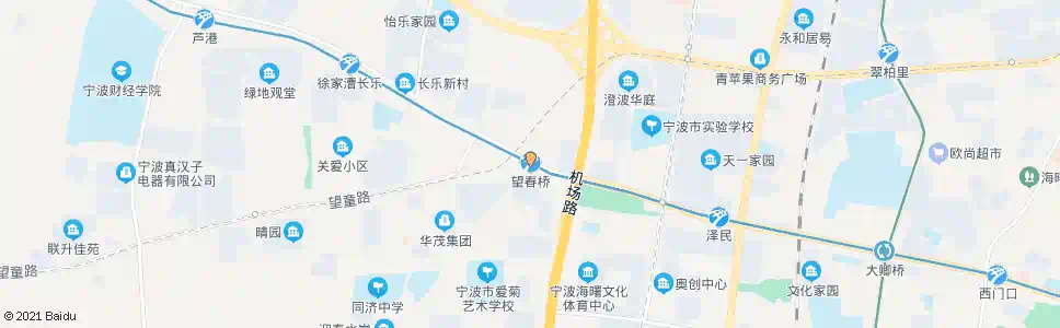 宁波望春桥_公交站地图_宁波公交_妙搜公交查询2025