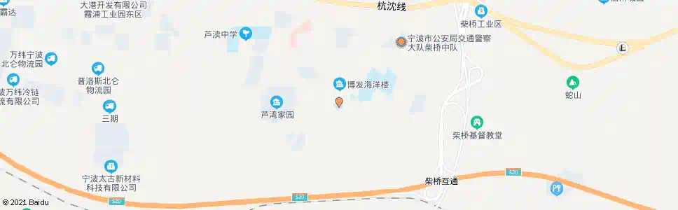 宁波柴桥学校场站_公交站地图_宁波公交_妙搜公交查询2025