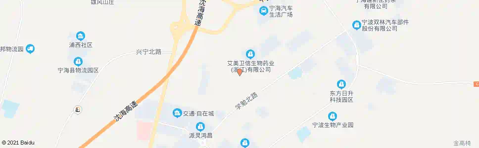宁波好孩子公司_公交站地图_宁波公交_妙搜公交查询2025