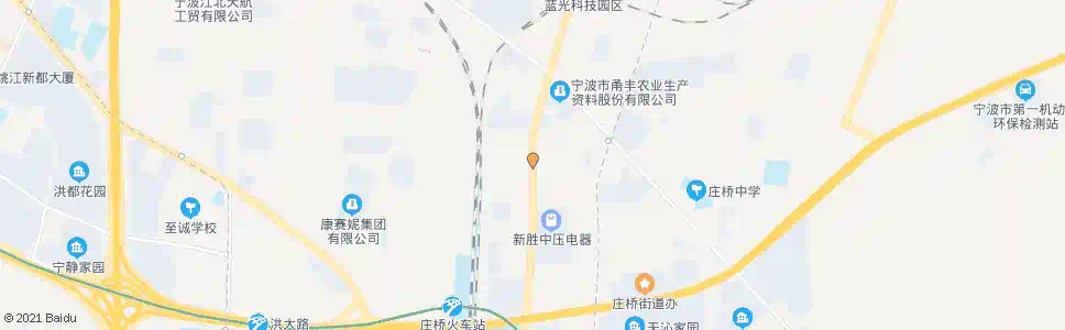 宁波康庄南路新桥五路口_公交站地图_宁波公交_妙搜公交查询2025