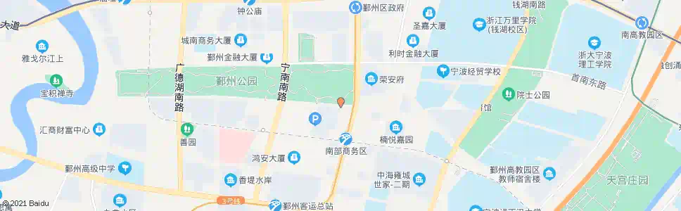 宁波日丽路天童南路口_公交站地图_宁波公交_妙搜公交查询2025