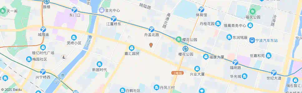 宁波鄞州人民医院_公交站地图_宁波公交_妙搜公交查询2025