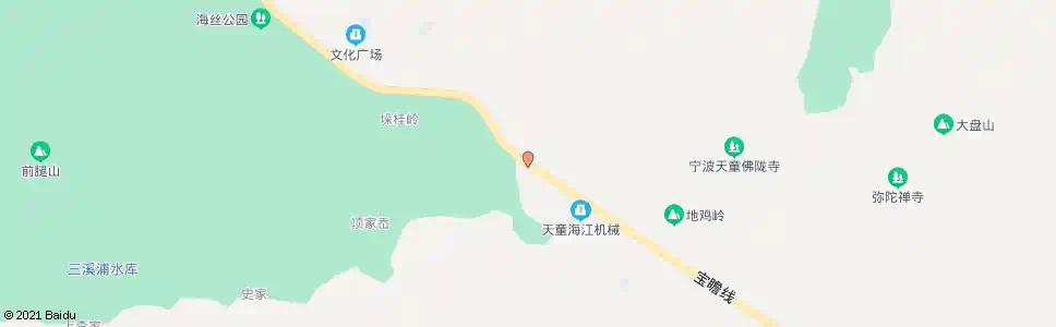 宁波天童街_公交站地图_宁波公交_妙搜公交查询2025