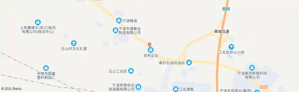 宁波郭浪桥_公交站地图_宁波公交_妙搜公交查询2025