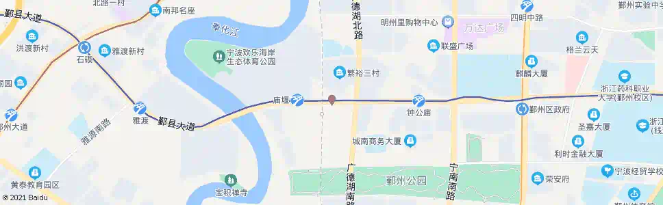 宁波万科金色水岸_公交站地图_宁波公交_妙搜公交查询2025
