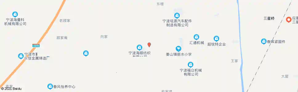 宁波黎山后_公交站地图_宁波公交_妙搜公交查询2025