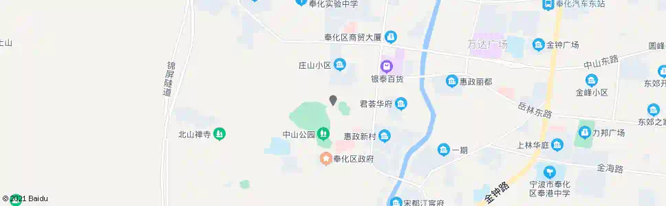 宁波封山寺_公交站地图_宁波公交_妙搜公交查询2025