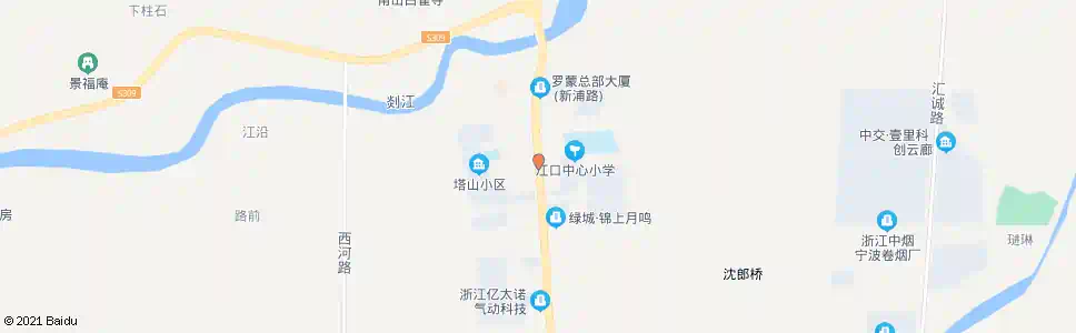 宁波江南贸城_公交站地图_宁波公交_妙搜公交查询2025