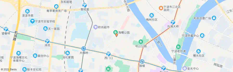 宁波西河街_公交站地图_宁波公交_妙搜公交查询2025