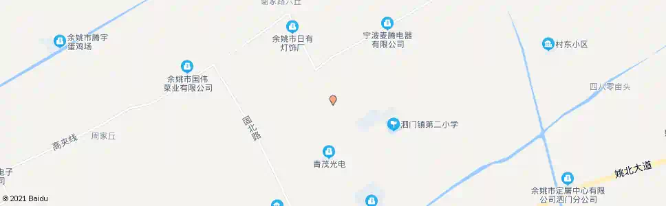 宁波谢家路北_公交站地图_宁波公交_妙搜公交查询2025