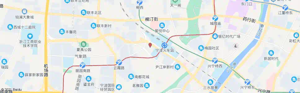宁波汽车临时南站_公交站地图_宁波公交_妙搜公交查询2025