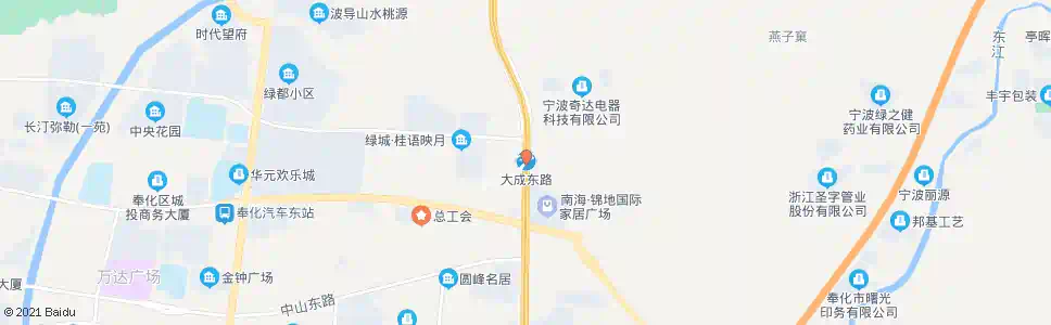 宁波大成桥_公交站地图_宁波公交_妙搜公交查询2025