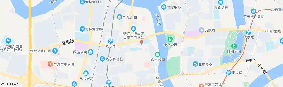 宁波文教路_公交站地图_宁波公交_妙搜公交查询2025