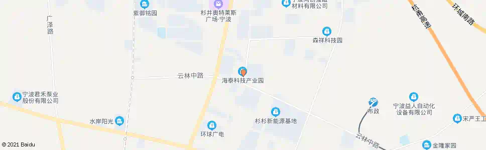 宁波望春工业区管委会_公交站地图_宁波公交_妙搜公交查询2025