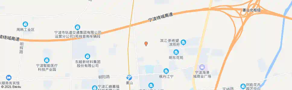 宁波三里_公交站地图_宁波公交_妙搜公交查询2025