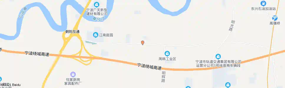 宁波牡牛纸业_公交站地图_宁波公交_妙搜公交查询2025
