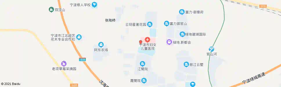 宁波市妇儿医院北院_公交站地图_宁波公交_妙搜公交查询2025