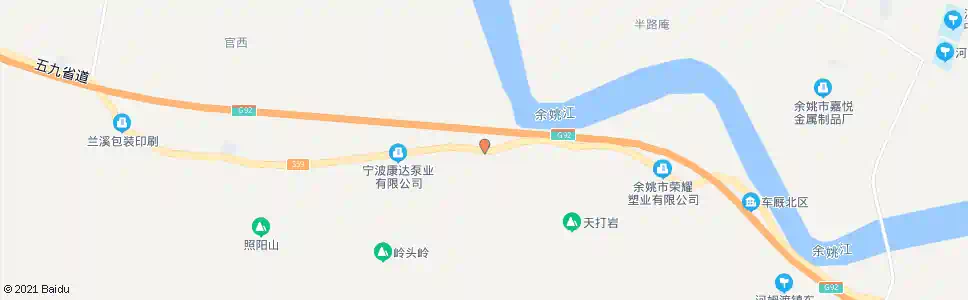 宁波东江沿_公交站地图_宁波公交_妙搜公交查询2025