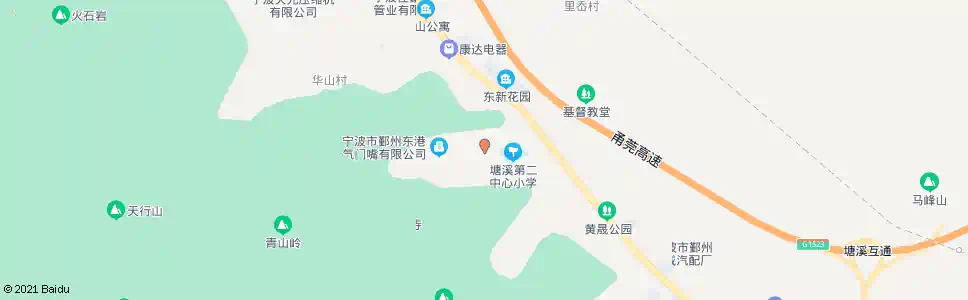 宁波东山村(骆慈线)_公交站地图_宁波公交_妙搜公交查询2025