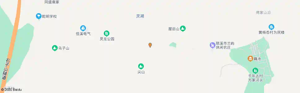 宁波洞山寺_公交站地图_宁波公交_妙搜公交查询2025