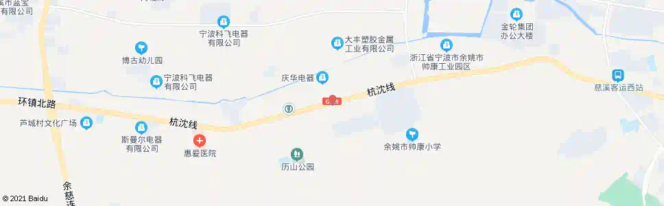 宁波历石线_公交站地图_宁波公交_妙搜公交查询2025