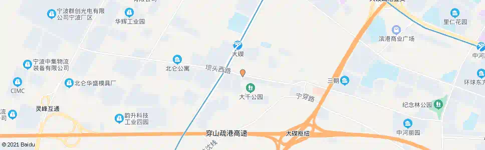 宁波清水丽庭_公交站地图_宁波公交_妙搜公交查询2025
