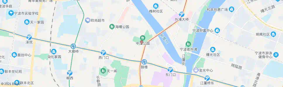 宁波苍水街_公交站地图_宁波公交_妙搜公交查询2025