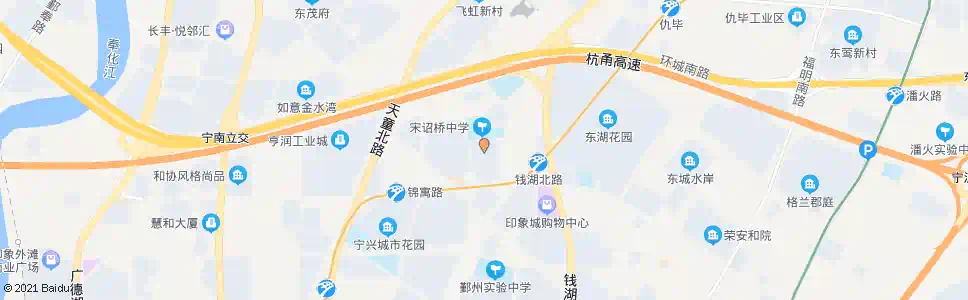 宁波桑菊家园_公交站地图_宁波公交_妙搜公交查询2025