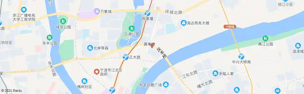 宁波公交庆丰桥站_公交站地图_宁波公交_妙搜公交查询2025